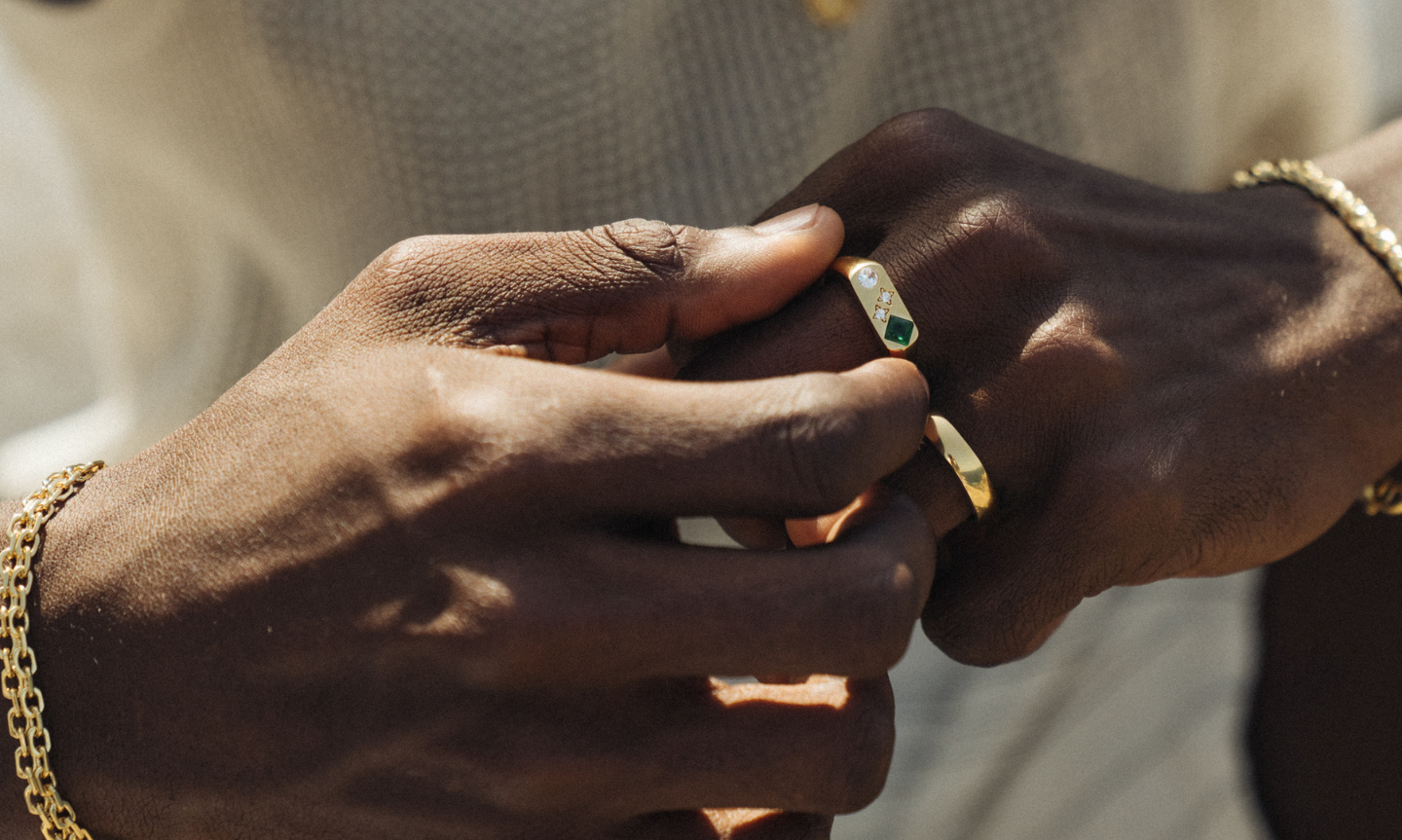 Una guia sencilla para llevar anillos de hombre