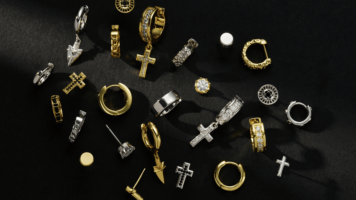 men's earrings