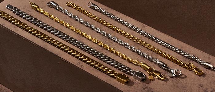 Mens Bracelets | Gold & Silver Bracelets | CRAFTD UK