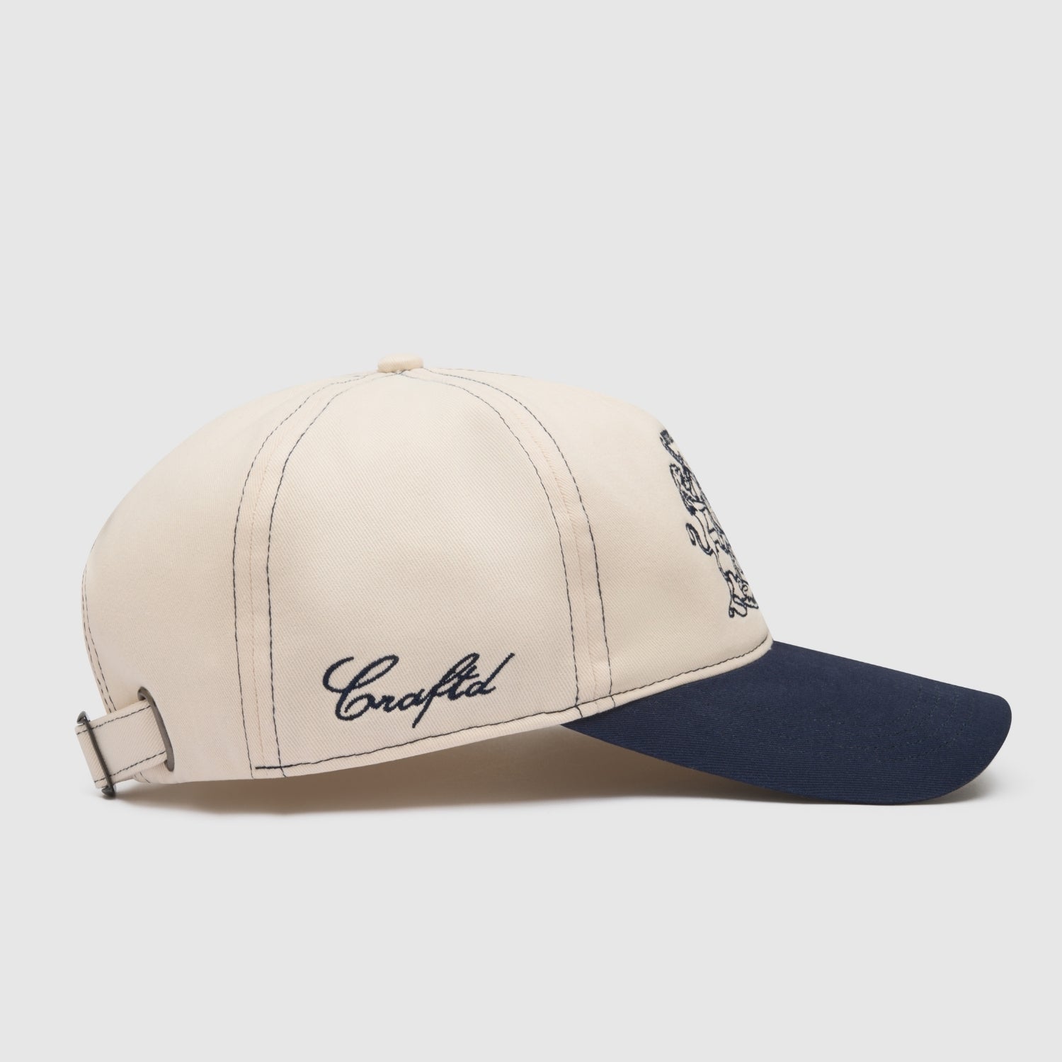 Gentlemen's Club Cap (Cream/Navy)