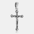 Melted Crucifix (Silver) | Sterling Silver
