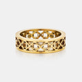 Clover Band Ring (Gold)