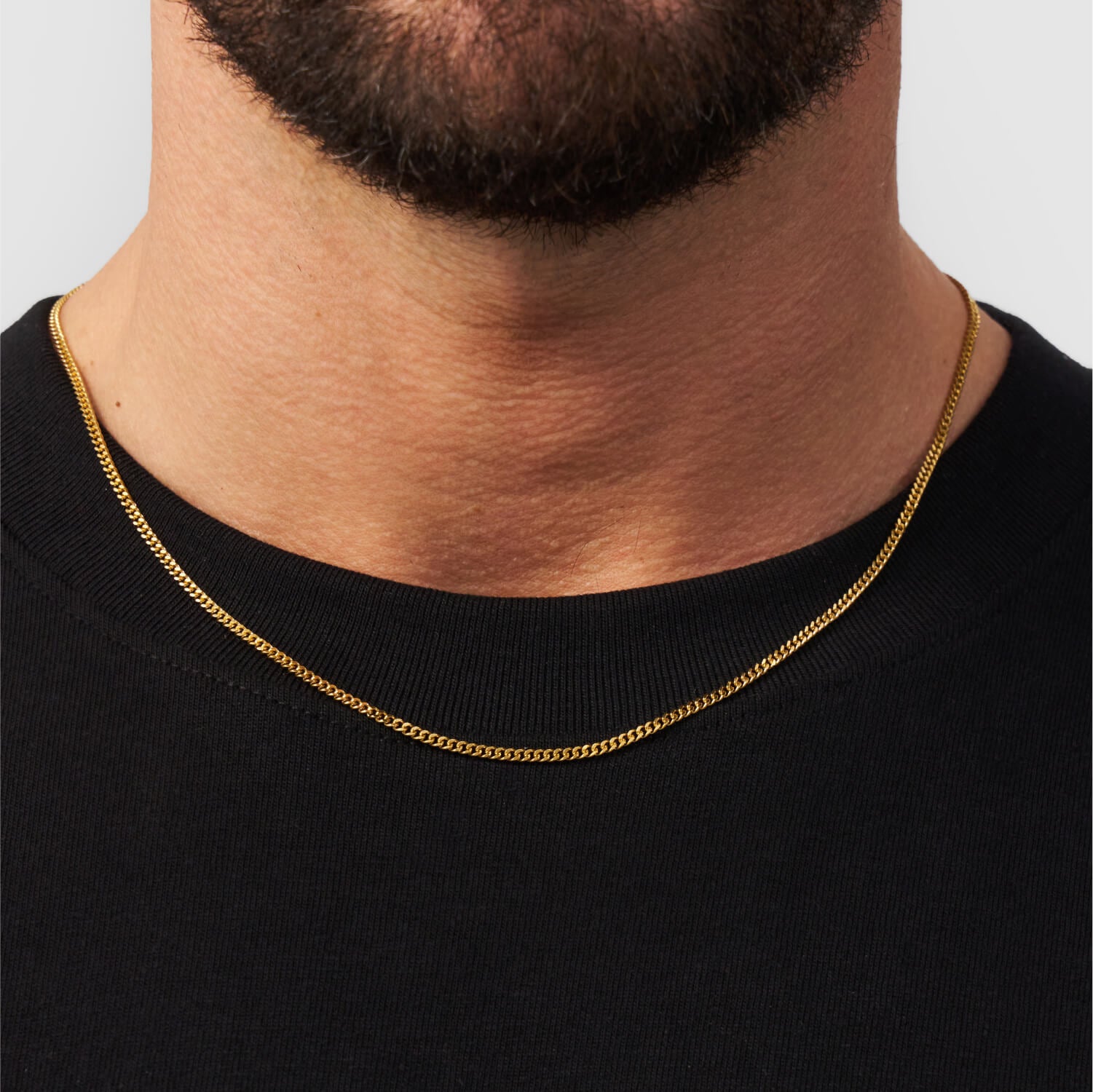 Minimal Curb (Gold) 2mm