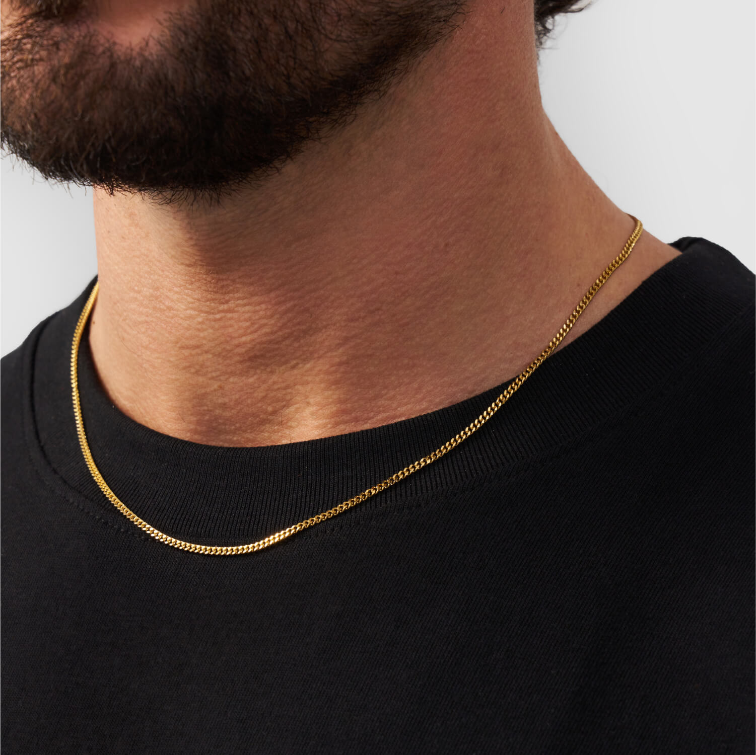 Minimal Curb (Gold) 2mm