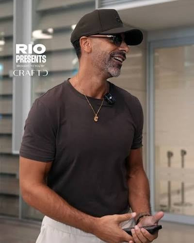 Rio Ferdinand wearing CRAFTD