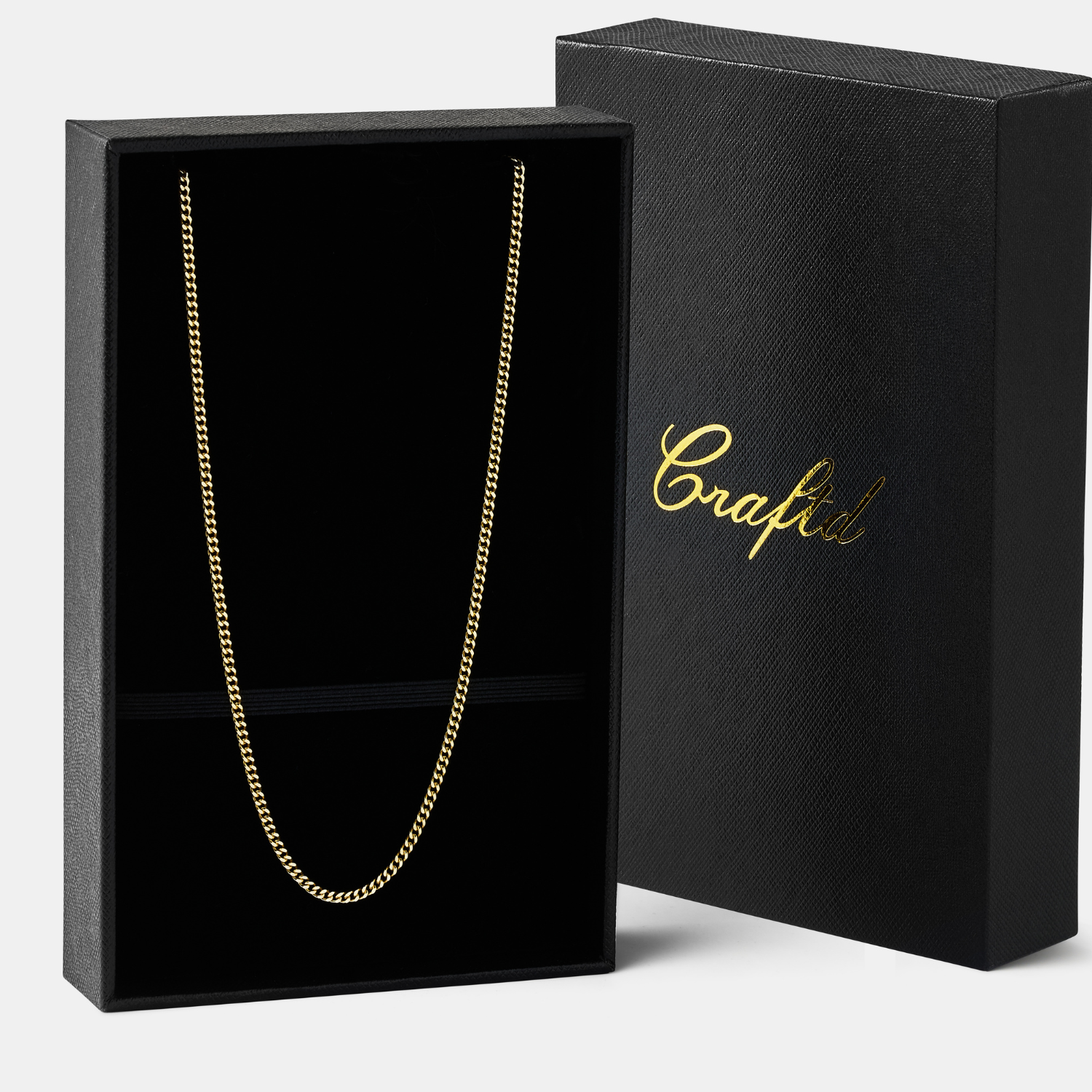 Cuban (18ct Gold) 2mm | Sterling Silver