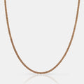 Cuban (Rose Gold) 2mm