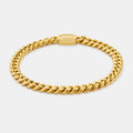 Cuban Bracelet (Gold) 6mm