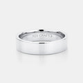 Flat Band Ring (Sterling Silver) 6mm