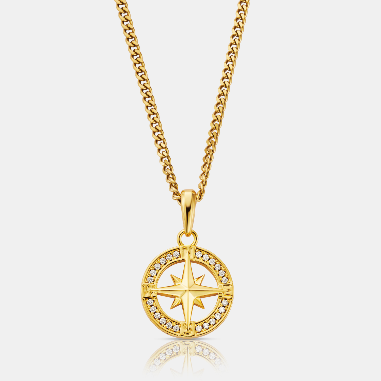 Iced North Star (Gold)