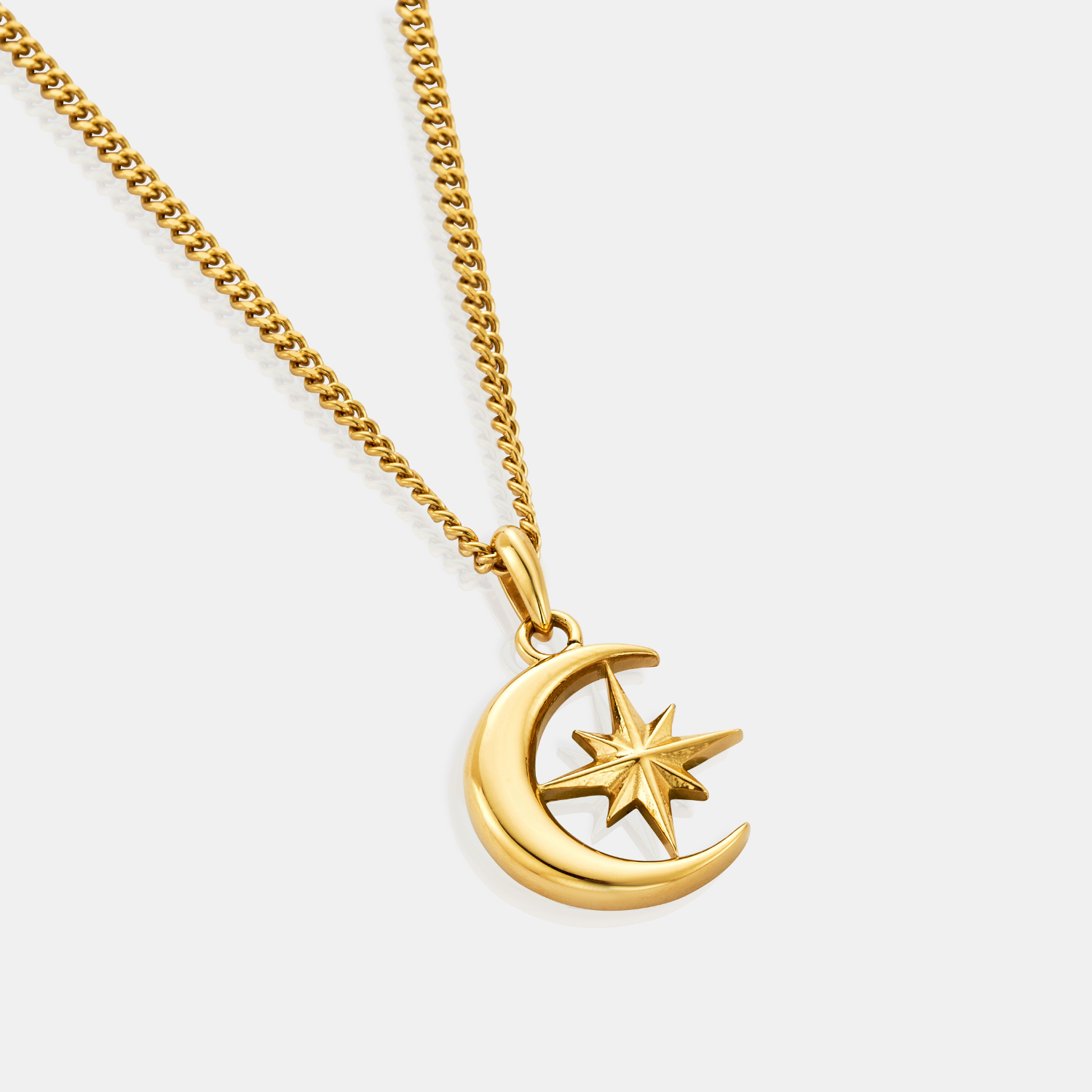 Moon & Star (Gold)