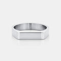 Rectangle Signet Ring (Silver)