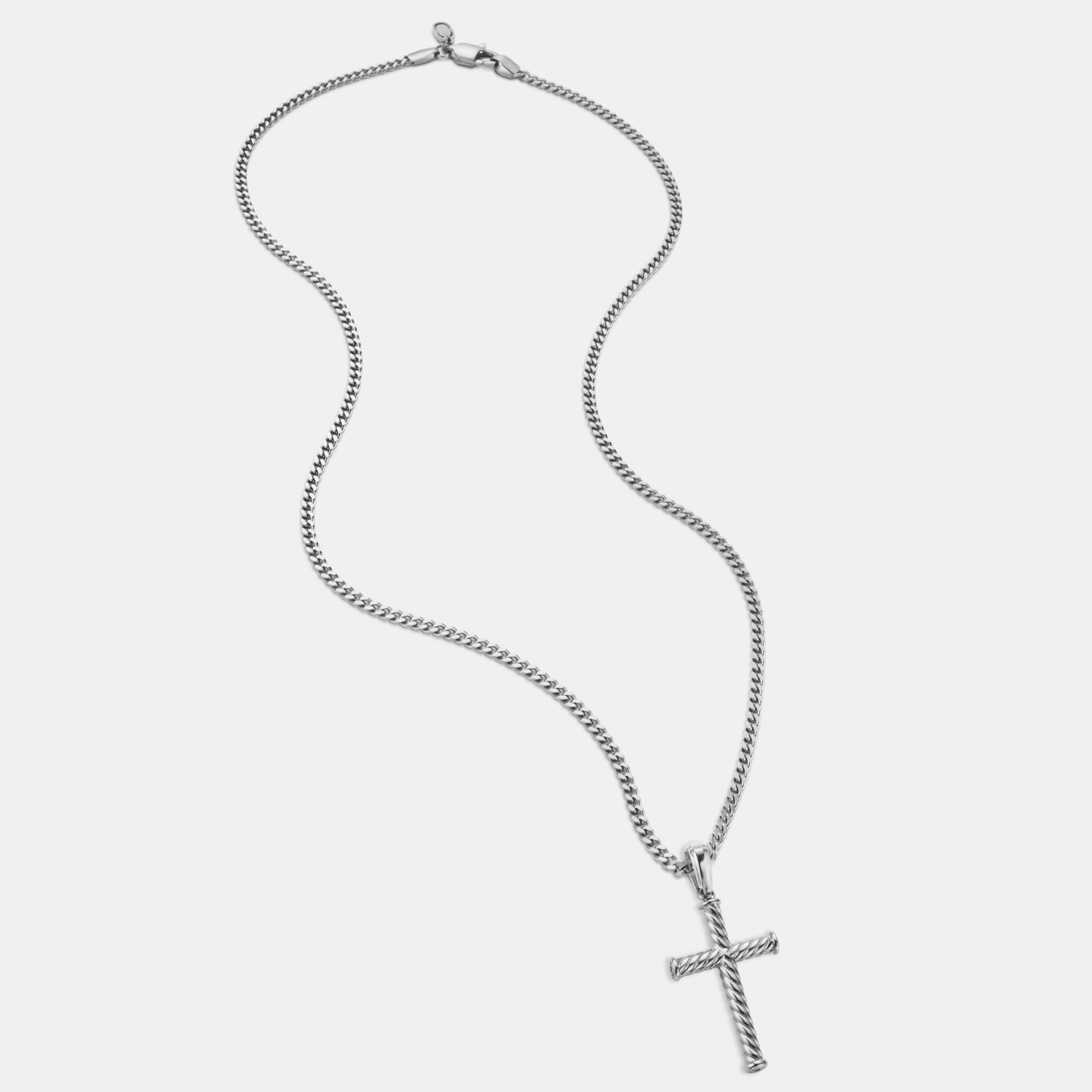 Rope Cross (Silver)