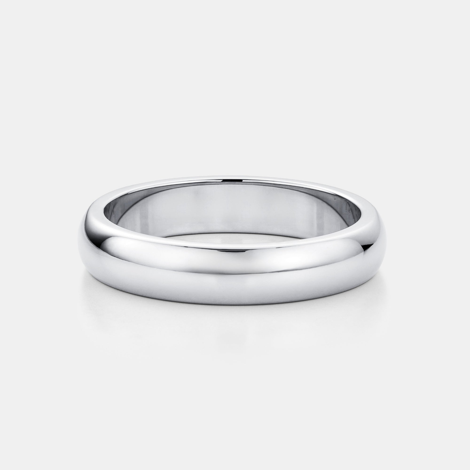 Bague Ronde Argent Bague En Argent CERCLE BARRE