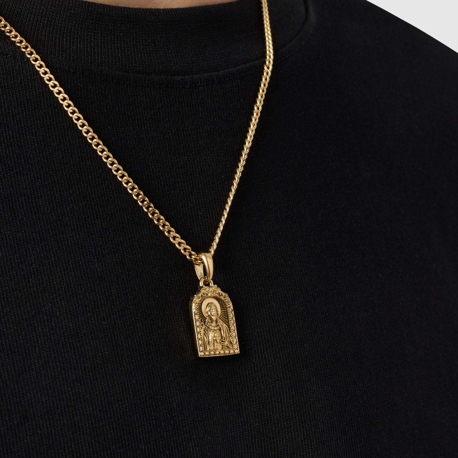 Sacred Heart Jesus (Gold)