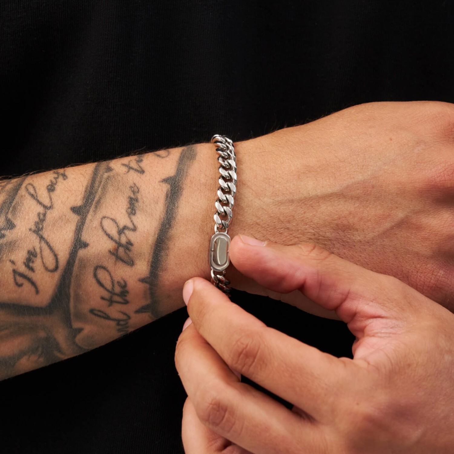 Cuban Bracelet (Silver) 8mm