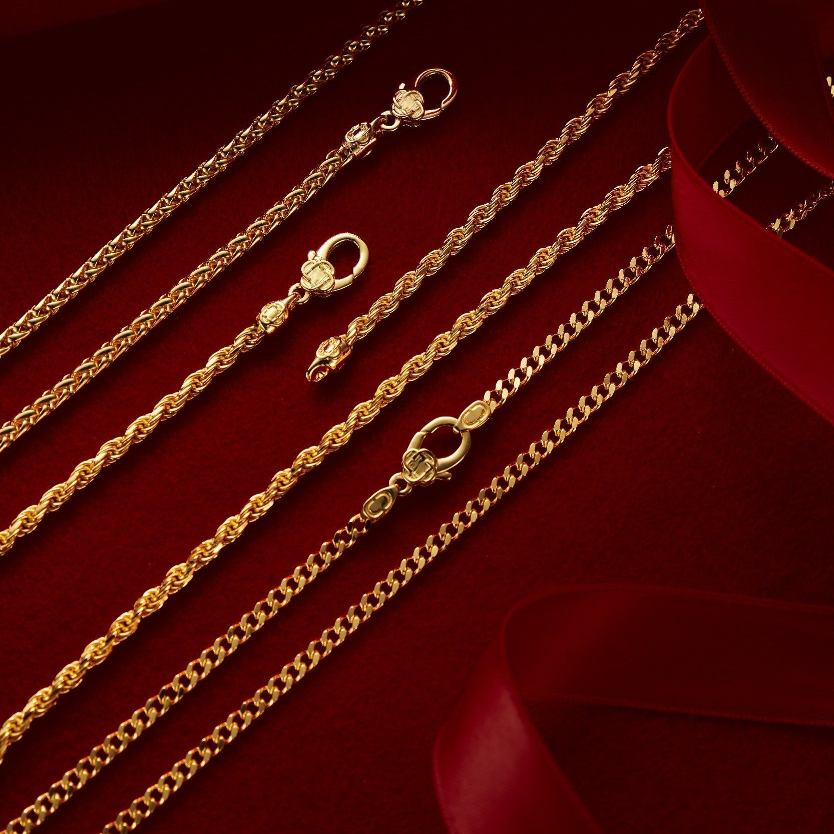 Rope (18ct Gold) 3mm | Sterling Silver