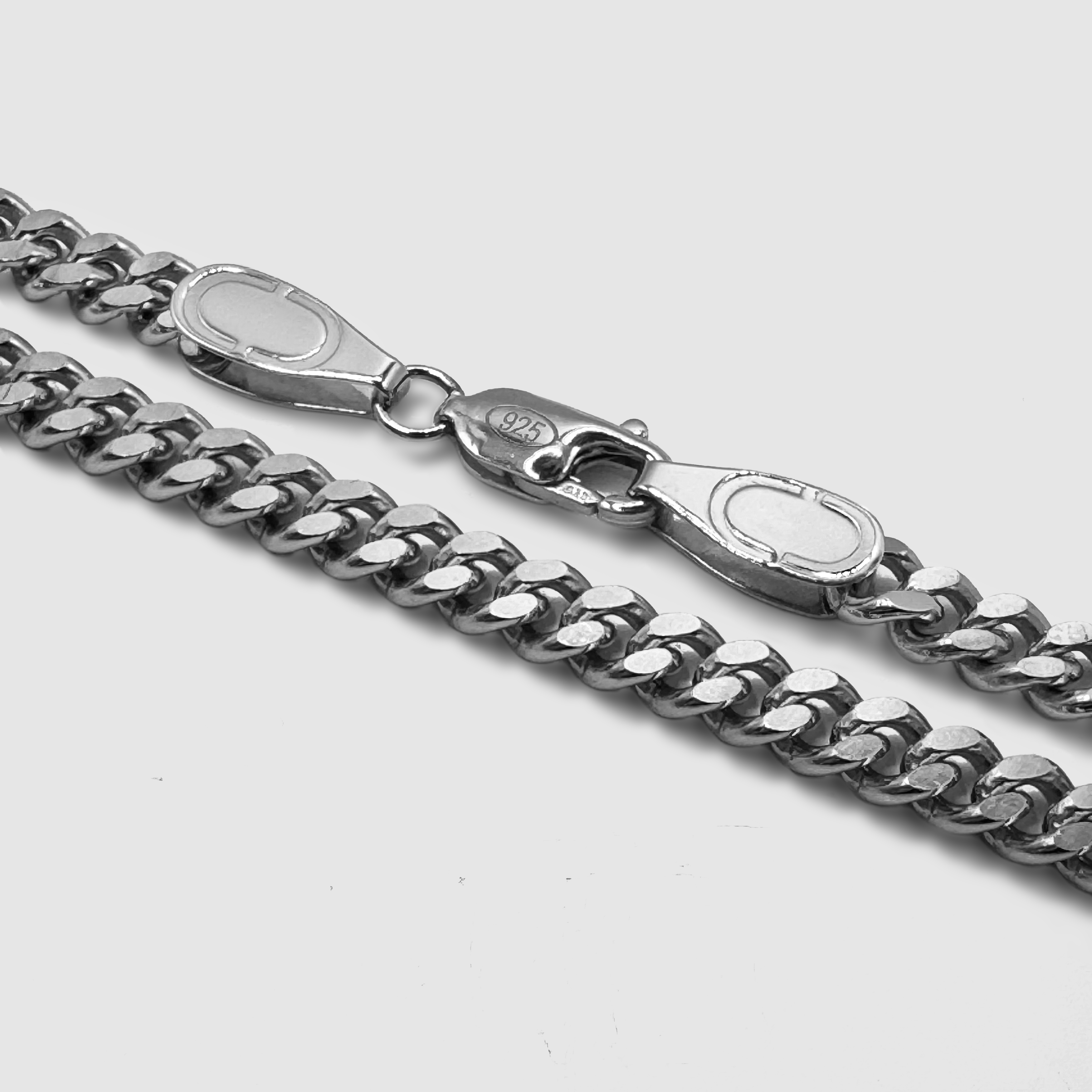 Cuban (Sterling Silver) 6mm