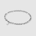 Figaro Bracelet (Silver) 5mm