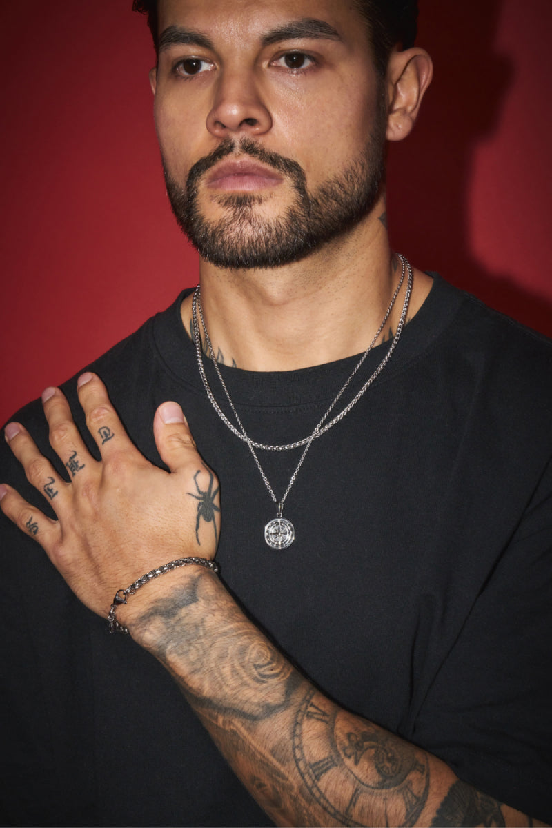 Compass Gift Set (Silver)