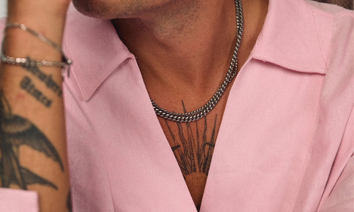 Men's Chain Width Guide: How 2mm to 12mm Looks on the Neck