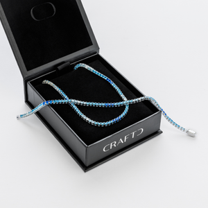 Juego de Regalo de Tenis Azul (Plata)