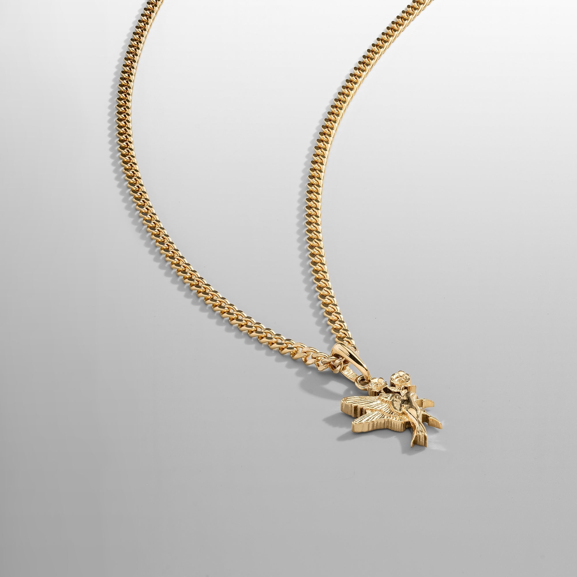 CRAFTD London ネックレス SWALLOW & ROSE SILVER GOLD 2024-07-25_10-57-