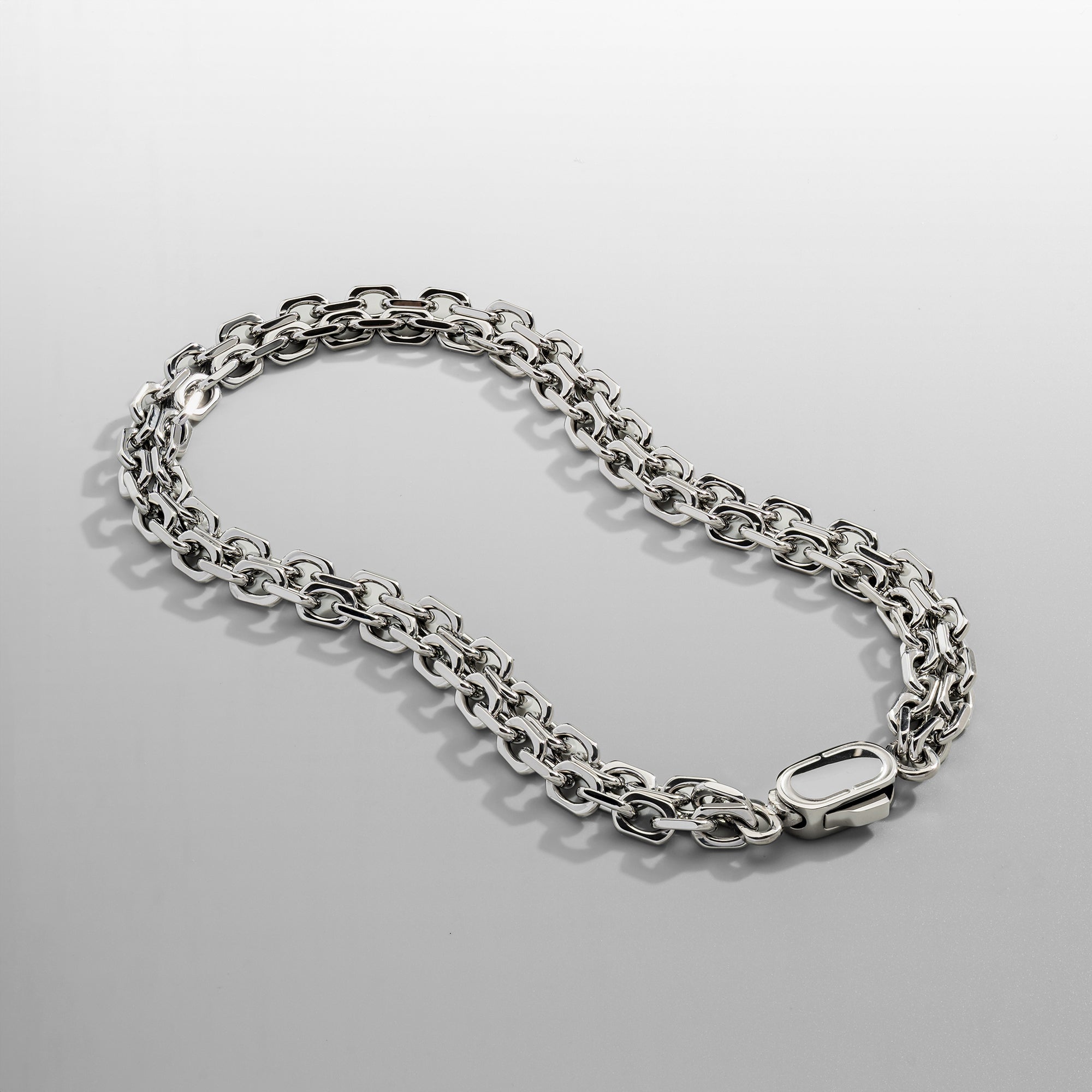 Double Belcher Bracelet (Silver)