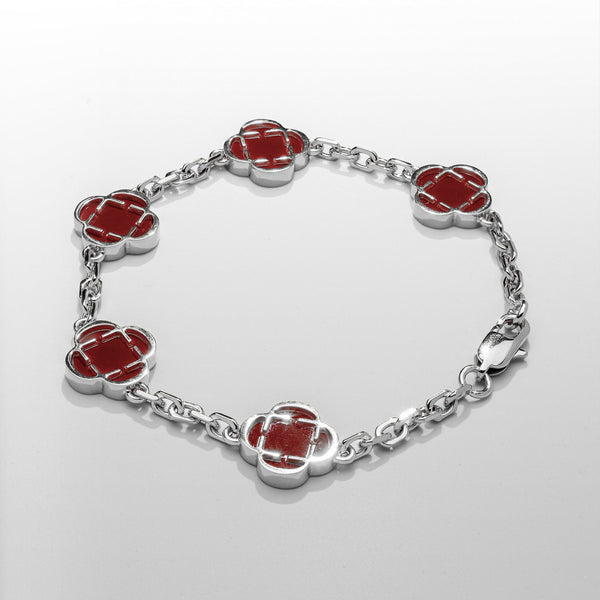 CRAFTDLondon クラフトロンドン RED CRYSTAL GEMSTONE BRACELET CRAFTDLondon クラフトロンドン RED CRYSTAL GEMSTONE BRACELET