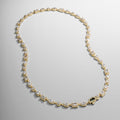 Mixed Cluster Linked Necklace (Gold)