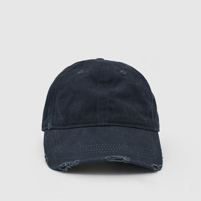 Distressed Cap (Navy)