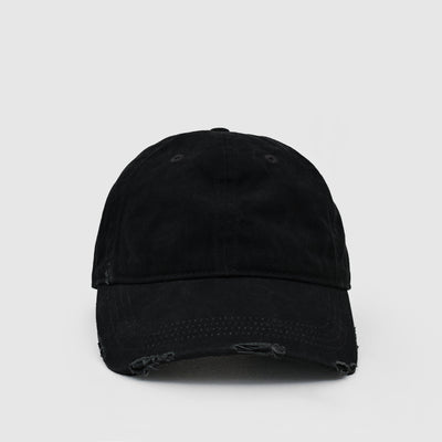 Distressed Cap (Black)