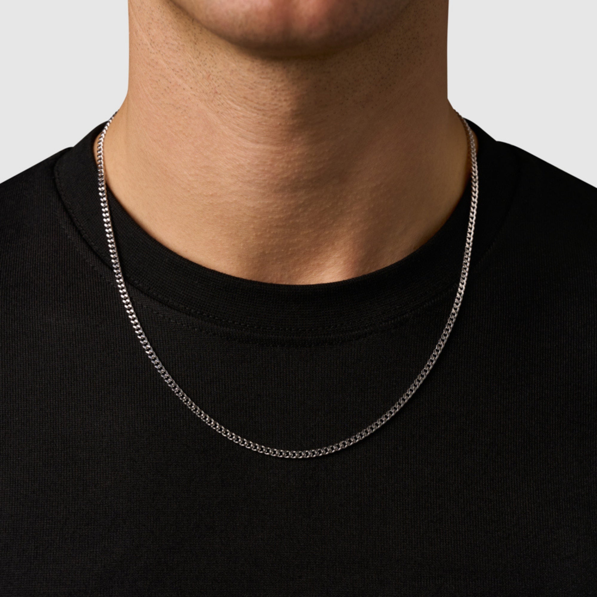 Cuban (Silver) 3mm | Sterling Silver