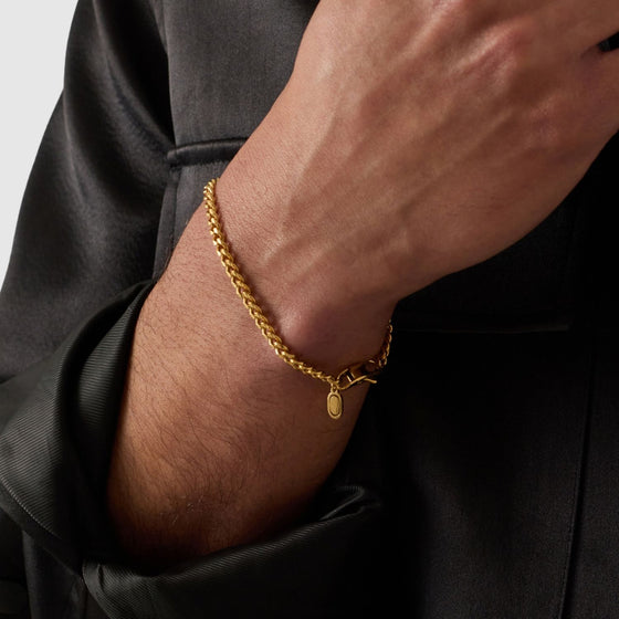 Bracciale Wheat (Oro) 3mm
