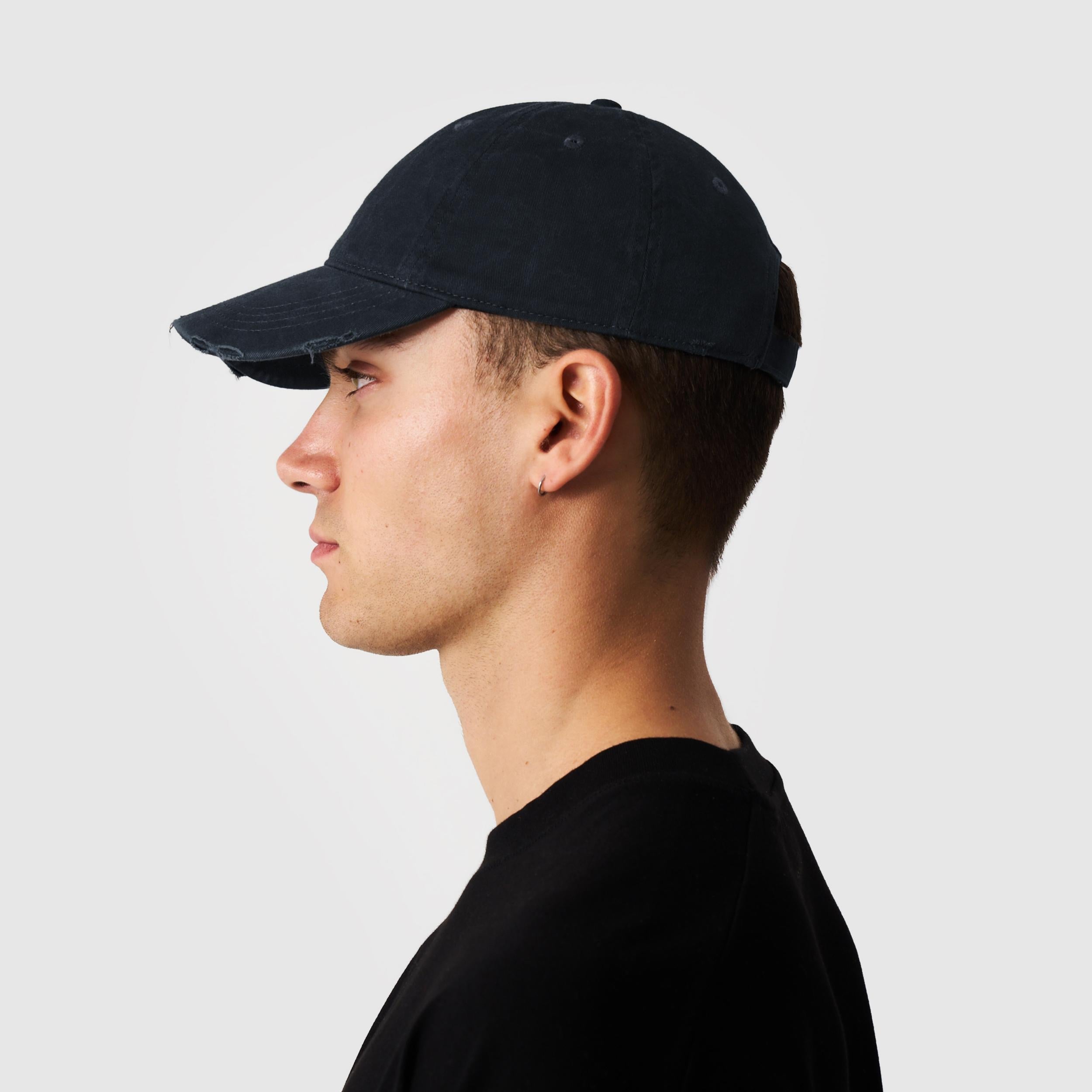 Distressed Cap (Navy)