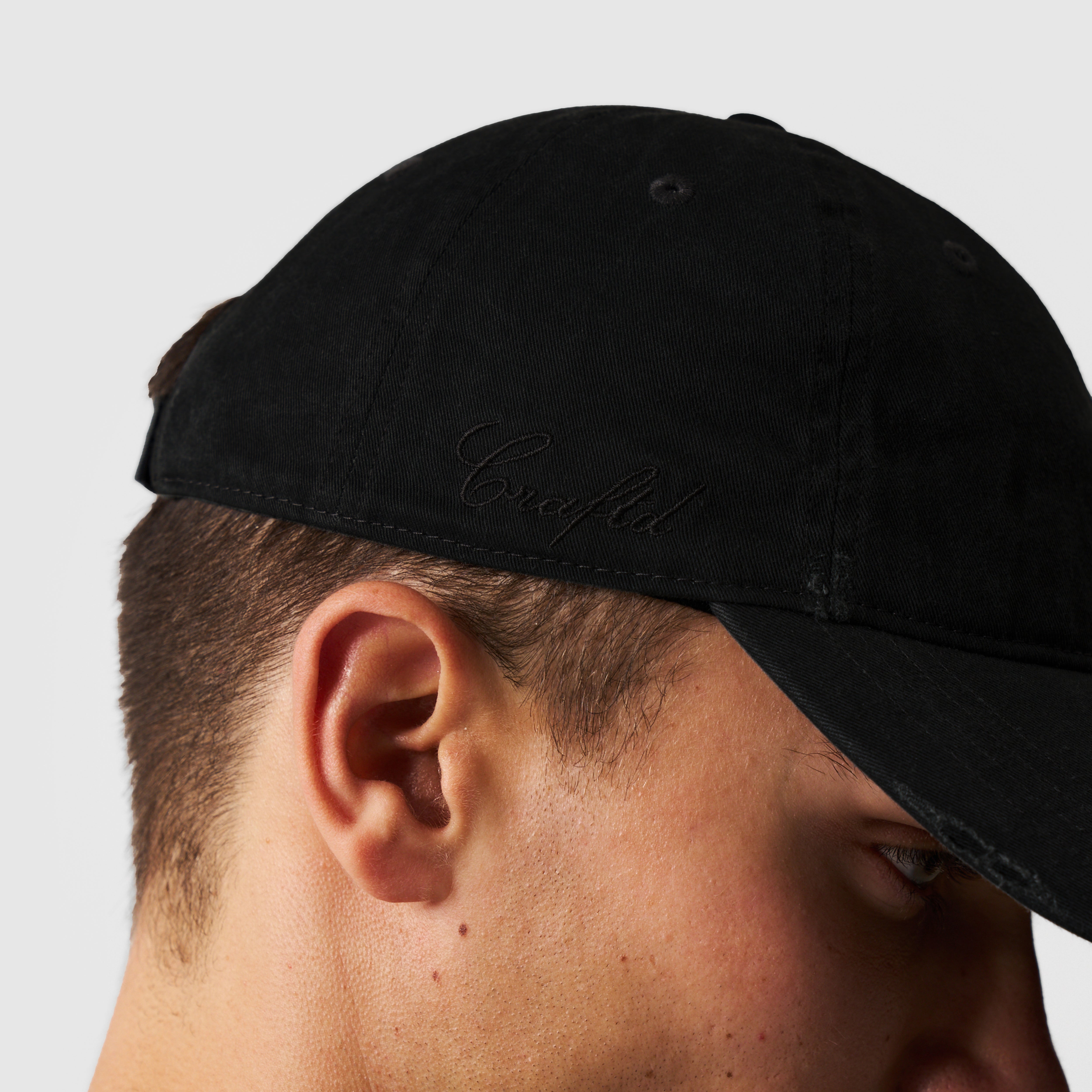 Distressed Cap (Black)