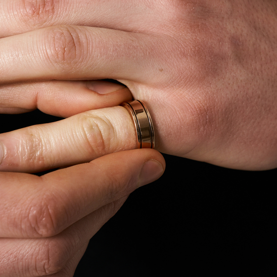 Anello Band 2.0 (Oro rosa)