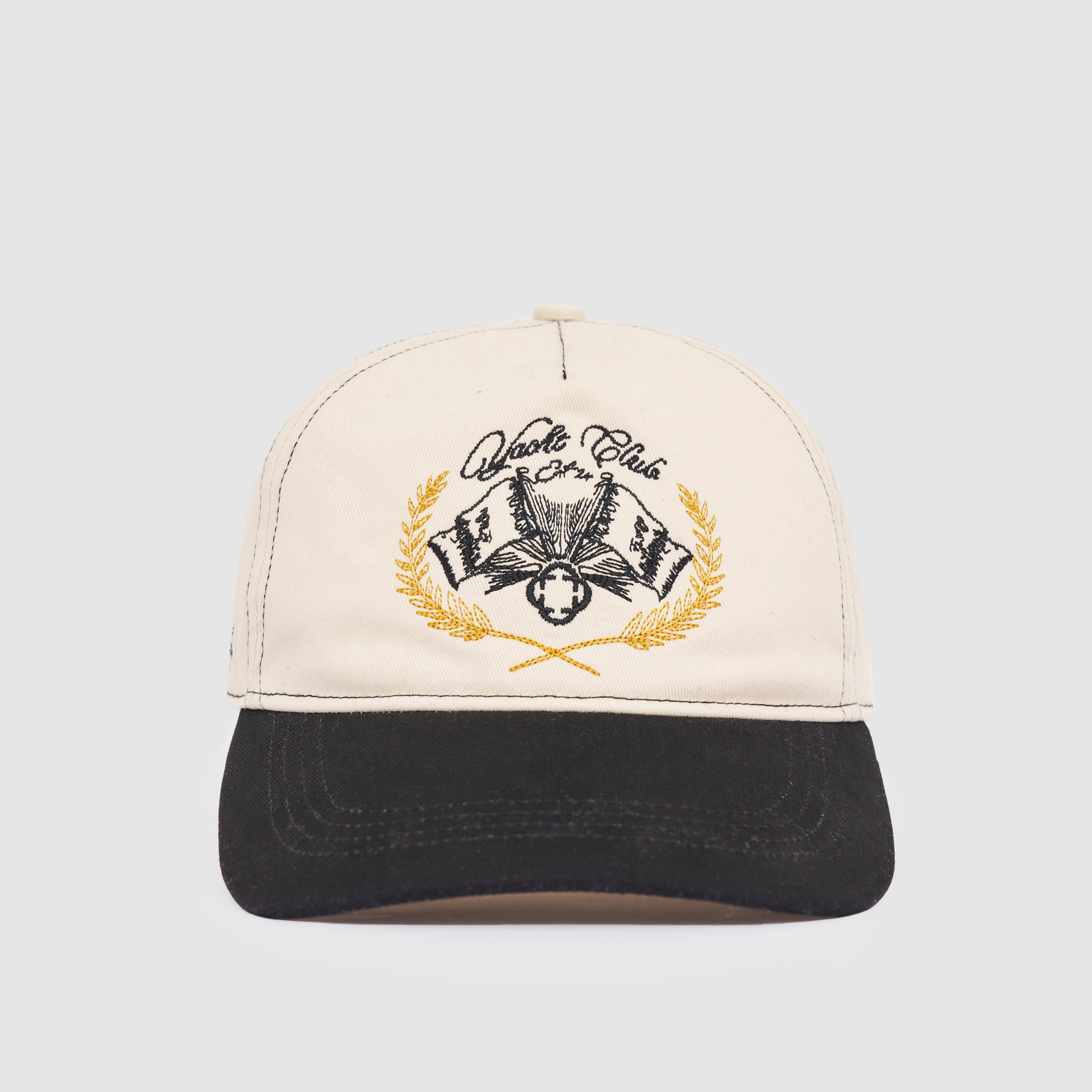 Yacht Club Cap (Cream/Black)