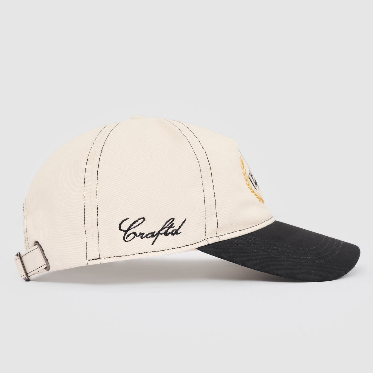Yacht Club Cap (Cream/Black)