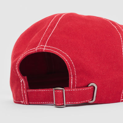 Gentlemen's Club Cap (Red/White)