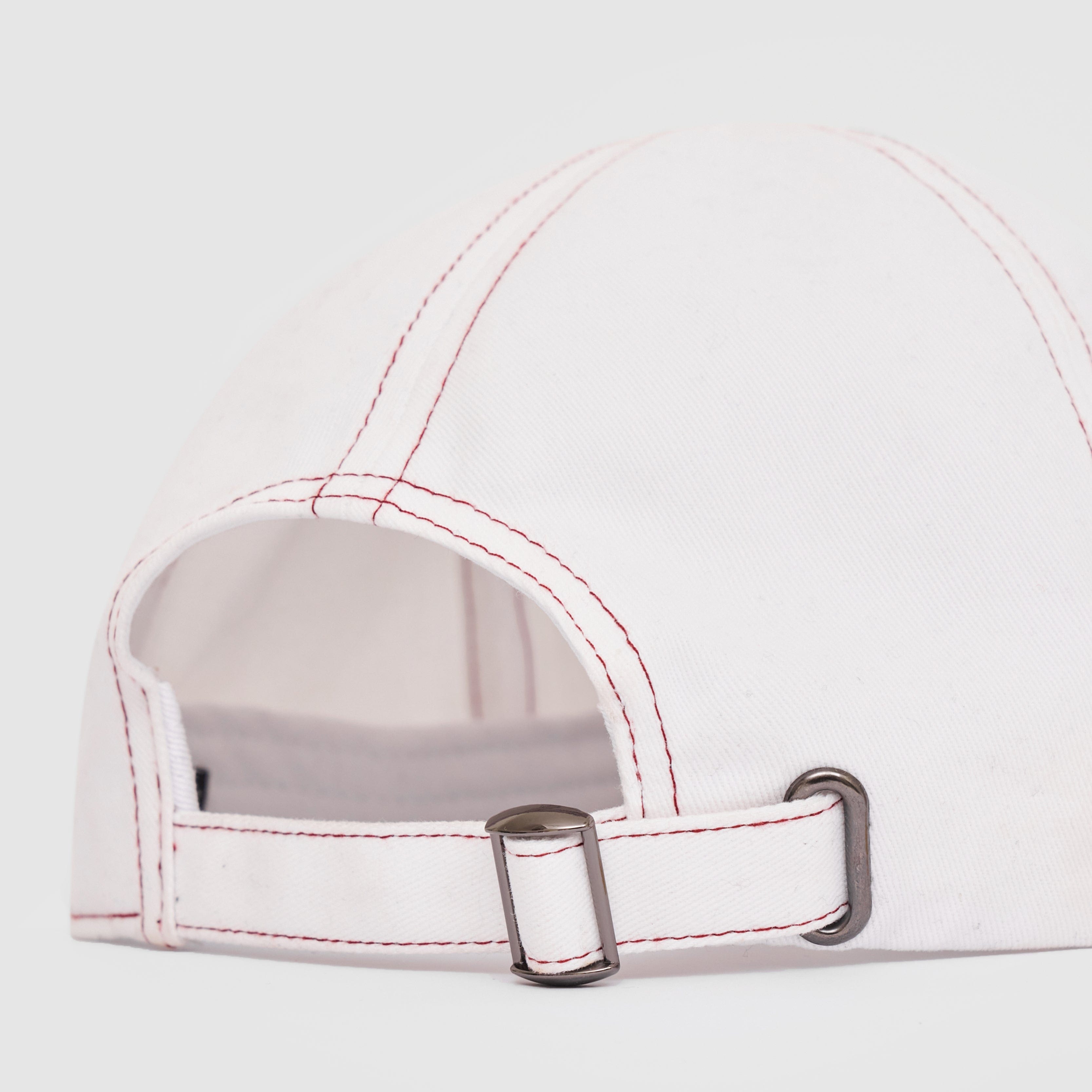 送料関税込【CRAFTD London】Gentlemen's Club Cap (6色) 国内発 Gentlemen's Club Hat (Red/White)