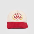 Yacht Club Cap (Cream/Red)