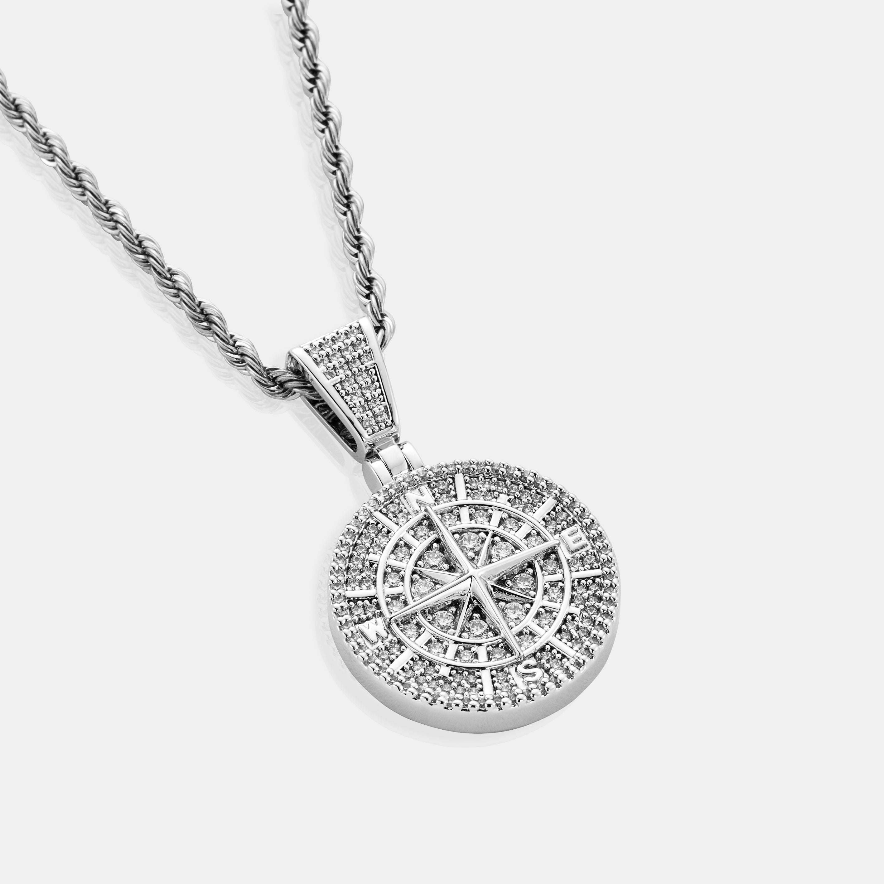 CRAFT LONDON｜ COMPASS PENDANT NECKLACE Gold Compass Pendant | CRAFTD London
