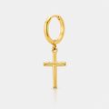 Cross Earring (Gold)
