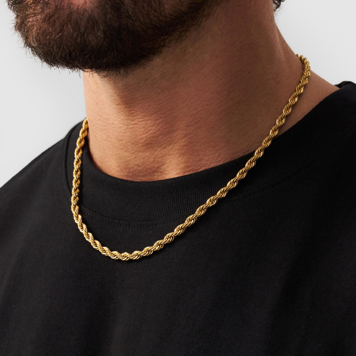 Gold Rope Chain (5mm) | CRAFTD UK