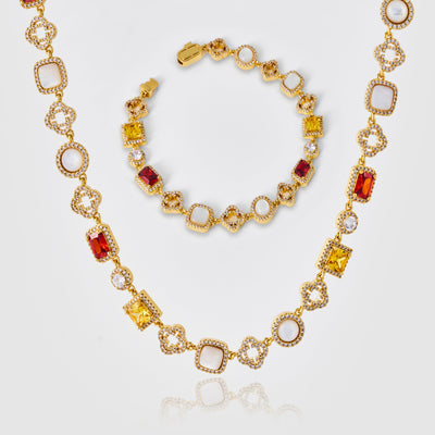 Iced Gemstone Set (Gold)