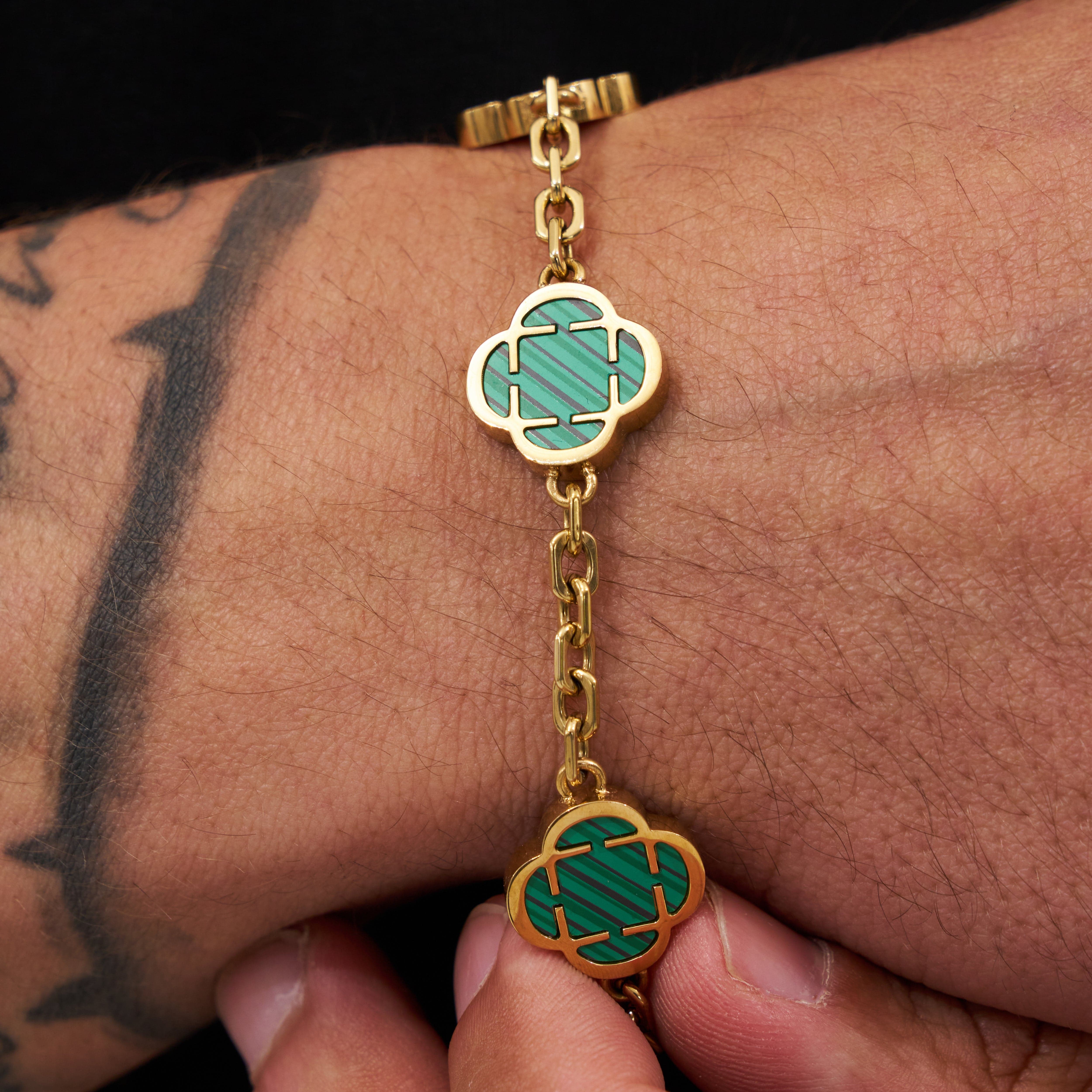 CRAFTDLondon クラフトロンドン CLOVER STONE BRACELET SET Clover Stone Bracelets