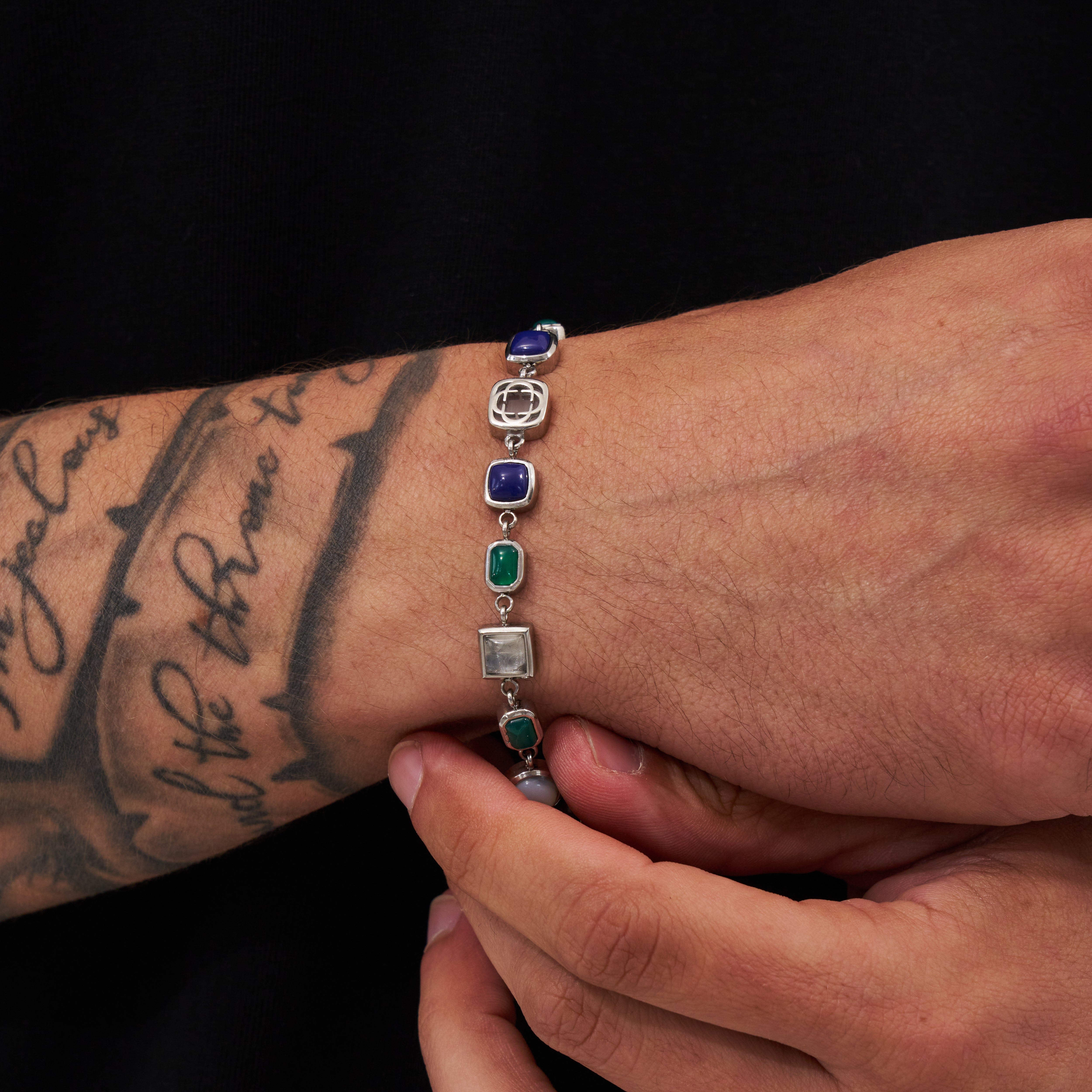 CRAFTDLondon クラフトロンドン BLUE CRYSTAL GEMSTONE BRACELET 楽天市場】CRAFTD London クラフトロンドン ブレスレット BLUE