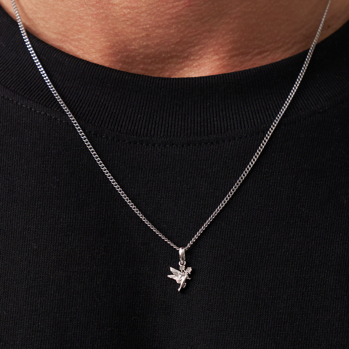 Swallow & Rose (Silver)