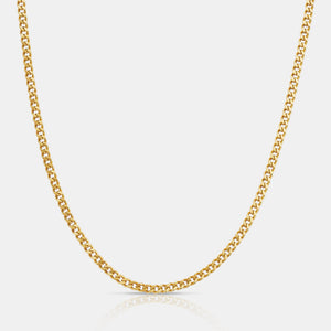 Cuban (18ct Gold) 3mm | Sterling Silver